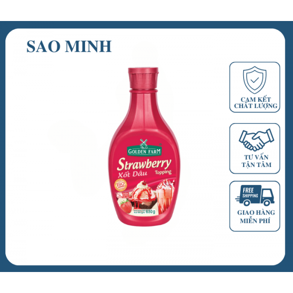 Sốt Dâu - Golden Farm 630gr